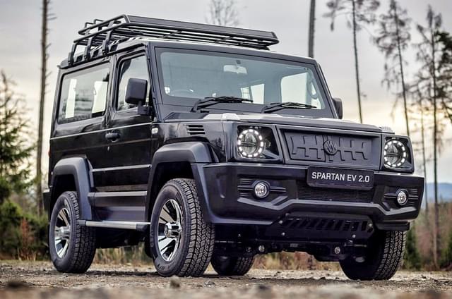 Force Gurkha based Spartan 2.0 EV SUV breaks cover